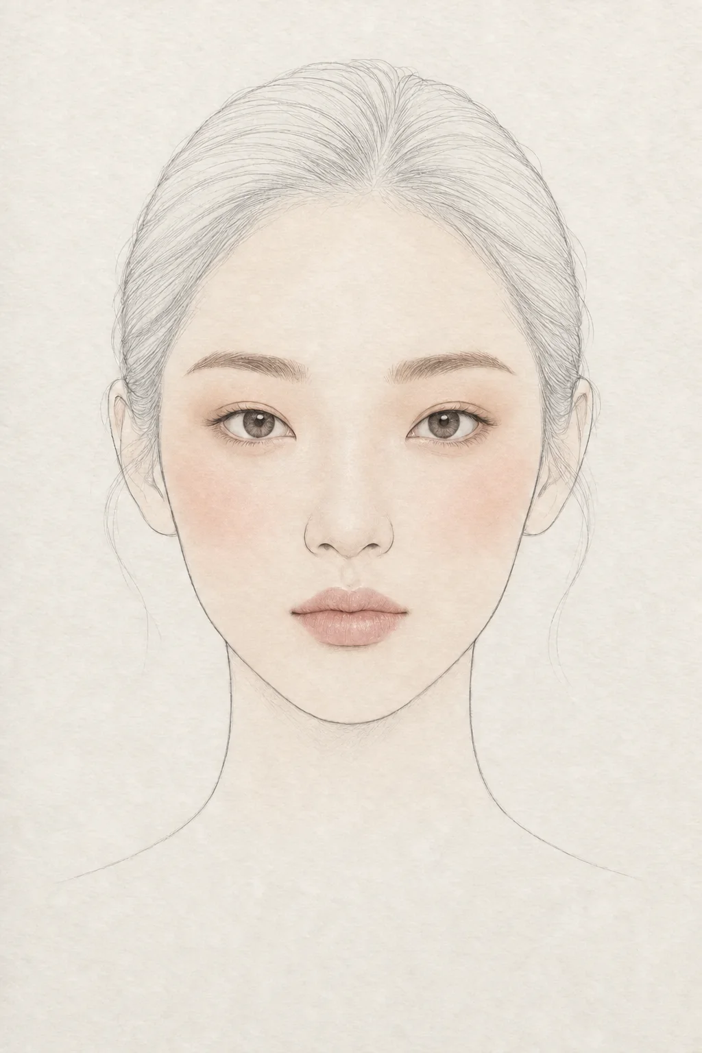 메이크업 순서 페이스 차트