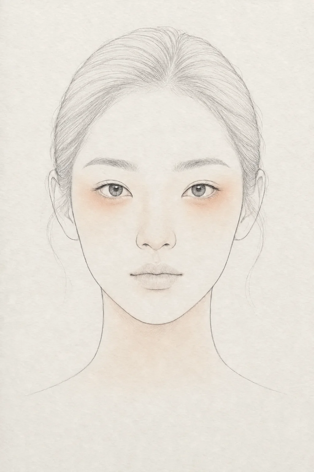 Face chart illustration of these steps