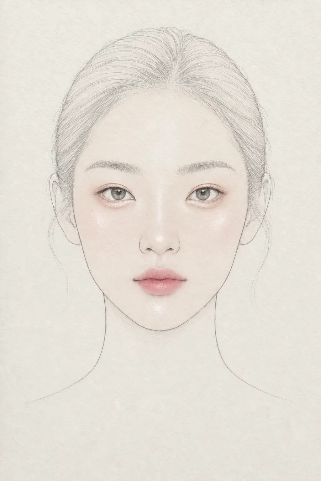 K-pop 아이돌 메이크업 페이스 차트